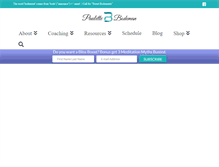 Tablet Screenshot of paulettebodeman.com